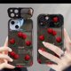 thumbnail image 3 of Funda Para Huawei P30Pro Nova 9 7 6 SE 5 7i P40 Lite P30 Pro Honor 50 Cámara A Prueba De Golpes Protector De Tulip Flor Suave TPU Cubierta Flip Maquillaje Espejo Soporte Plegable, 3 of 4