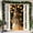 A, variant on Outdoor Patio Door Curtain Decorative Doorway Fabric for Porch Garden & Photo