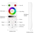 thumbnail image 3 of UCHARGE SP630E Bluetooth LED Controller Kit with RB3 RF Remote, 4 Zones App Control DC5V-24V for COB FCOB RGB RGBW Addressable LED Strip WS, 3 of 9