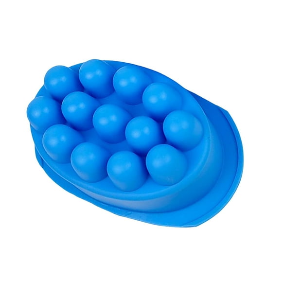 Molde de Silicona para jabón de masaje Sunnimix Fondant azul