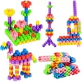 thumbnail image 5 of Kids Toys under $5! Yannianjz Kids Building Blocks - Interlocking, Colorful Stem Toys for 3+ Year Old - Connects Building Toys for Kids Learning - Kindergarten Educational Toys for 3-5 Years, 5 of 7