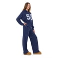 thumbnail image 3 of Forever 21 Women's Blue Y2K Oversized Hoodie, Polka Dot Print Graphic for Cozy Everyday Layering, XS, 3 of 6