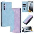 thumbnail image 1 of Funda FOXDOCK para Samsung Galaxy A54 5G de Cuero Premium Bicolor con Ranuras RFID, Carcasa Tipo Billetera Antigolpes y Soporte Plegable, 1 of 6