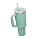 thumbnail image 2 of Vaso de vaso para automóvil con asa, alta capacidad, regalos para hombres y mujeres, taza de acero inoxidable sellada de 40 para café, bebidas azul eléctrico Soledad vaso con asa, 2 of 10