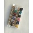 thumbnail image 2 of 12pcs/Set Natural Crystal & Jade Wish Bottles, Irregular Crushed Stone In Glass Bottles, Easy Packaging, 2 of 5