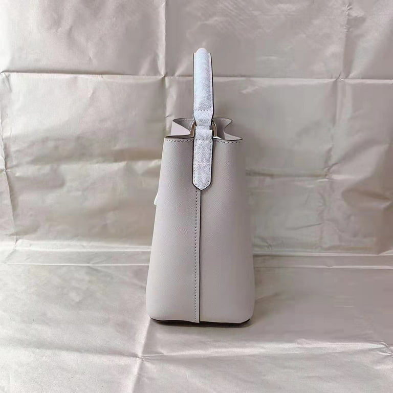 MICHAEL MICHAEL KORS Suri Small Quilted Crossbody Bag Optic White