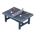 thumbnail image 1 of Raqueta de tenis de mesa para casa de muñecas, casa de muñecas 1:12, tenis de mesa, decoración de casa de muñecas, tenis de mesa, ingeniería de precisión, 1 of 12