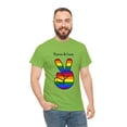 thumbnail image 3 of Peace and Love Pride Unisex Tee-Shirt, 3 of 5