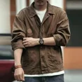 thumbnail image 5 of Chaquetas vaqueras para hombre, abrigo vaquero de otoño para hombre, informal, elegante, elástica, precio bajo, ropa de hombre, entrega rápida, vaquera, diseñador barato, lujo, 5 of 5