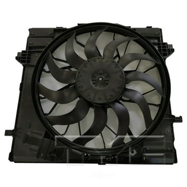TYC 624680 Dual Radiator And Condenser Fan Assembly