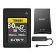 thumbnail image 1 of Tarjeta de memoria Sony CFexpress tipo A de 80 GB con lector y hub USB, 1 of 5
