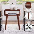 thumbnail image 3 of Convenience Concepts Napa End Table with Shelf, Mahogany, 3 of 5