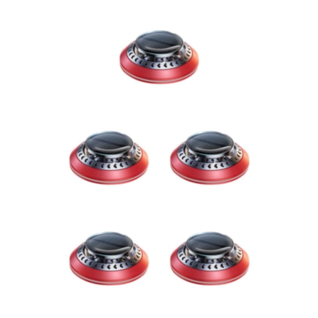 Decodeary Car Air Freshener Easy To Install Aromatherapy Machine For Personal Small Spaces red 5Set