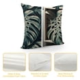 thumbnail image 4 of GOSMITH  Tropical Leaves Throw Pillow Covers Green Palm Leaf Decorative Pillows Cushion Cases for Couch Sofa Bed Home Decor, 4 of 5