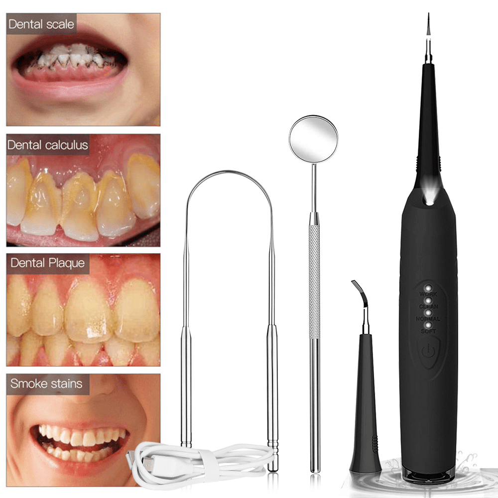 Electric Dental Calculus Remover, Tooth Tartar Scraper Dental Stains
