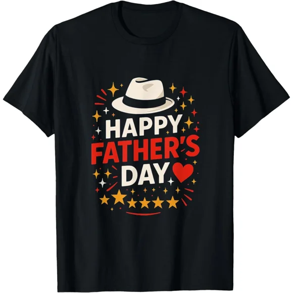Happy Father's Day Fathers Day For Dad Design Unisex T-Shirt