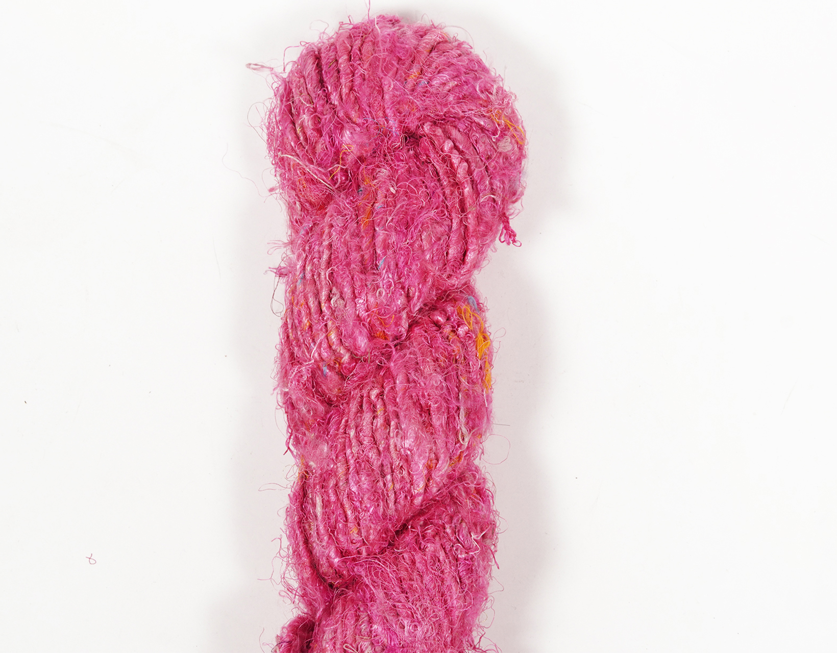 Vintageandyou 300g Recycled Banana Silk Yarn Skein - Pack of 3 | Natural Color Hand-Spun Viscose Banana Fiber Yarns for Knitting, Art Weaving & DIY Crafts - Soft Textured Yarn (Natural)