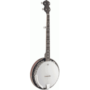 Lucky Penny Model B5-DL Deluxe 5 String Closed Back Resonator Banjo w/ Remo Head