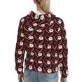 thumbnail image 7 of Xecao Red Hot Chili 1 Pattern Hoodies for Women Sweatshirts Long Sleeve Sweatshirts Pullover Outfits with Pocket-XX-Large, 7 of 7