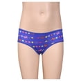 thumbnail image 2 of 6 pieces Mermaid Polka Dot Princess School Kid Girl 100% COTTON Bikini Panty S/M/L/XL (gp024/029) (MEDIUM, style # GP030), 2 of 2