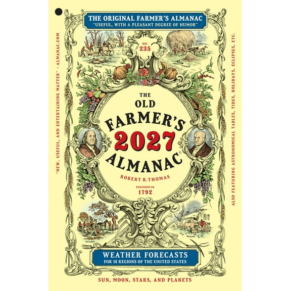 The 2027 Old Farmer's Almanac, (Paperback)