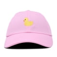 thumbnail image 5 of DALIX Cute Ducky Hat Youth Baseball Cap for Kids Girls and Boys in Pink, 5 of 7
