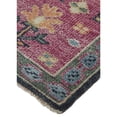 thumbnail image 3 of Feizy Piraj Traditional Bordered, Pink/Blue/Orange, 5' 6" x 8' 6" Area Rug, Stain Pet & Kid Friendly Handmade, Area Rug for Living Room and Bedroom, 3 of 7