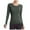 01 Army Green, variant on Long Sleeve Compression Shirts for Women Stretch Casual Crewneck Workout Athletic Yoga Running Gym Tops