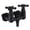 Matte Black, variant on SUMERAIN Wall Mount Tub Faucet Vintage Leg Tub Filler 3-3/8 Inch Center High Flow Chrome
