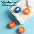 thumbnail image 4 of Bearachild Bola de lavandería, ropa, pantalones, limpieza, lavadora portátil, bolas protectoras, pelusa para el cabello, eliminador de polvo, Cocina y Comedor Naranja, 4 of 6