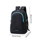 thumbnail image 3 of Mochila de lona para exteriores | Mochila de viaje de moda de gran capacidad | Correas ergonómicas para el compartimento del portátil | Duradero resistente al agua | 15,7 x 11 x 5,1 pulgadas |, 3 of 6