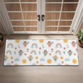 thumbnail image 2 of White Princess Fairy Sun Pattern Door Rugs,Washable Non Slip Door Mats Indoor,Decorative Door Mats,Entry Mat Indoor for Entrance,Bedroom,Kitchen,Bathroom,16"x47", 2 of 6
