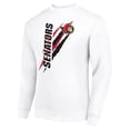 thumbnail image 2 of Men's Starter White Ottawa Senators  Color Scratch Pullover Sweatshirt, 2 of 3