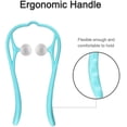 thumbnail image 4 of Masajeador de cuello, punto de presión Automanual Shiatsu Trigger Point Masaje de tejido profundo para aliviar el dolor muscular del cuello, uso en el hogar y la oficina Sailing  Electrónica, 4 of 6