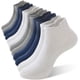 thumbnail image 1 of Calcetines Tobilleros Irisbear de Algodón para Hombre Deportivos Tobillo Bajo Azul Marino, 1 of 5