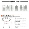 thumbnail image 3 of 2025 Clearance! asdoklhq Juniors Plus Blouses & Shirts,Women Summer Tops Sea Turtle Printed Short Sleeve V-Neck T Shirts Coastal Tees Holiday T-Shirt Casual Loose Fit Blouse, 3 of 7