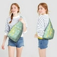 thumbnail image 4 of Alpaca & Llama Sling Bag - Kawaii Animal Print Crossbody Backpack for Outdoor (Cute Llama Face Pattern, Unisex Shoulder Pack), 4 of 4