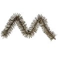 thumbnail image 1 of Vickerman 9' Vienna Twig Artificial Christmas Garland with 50 Warm White LED Lights, 1 of 2