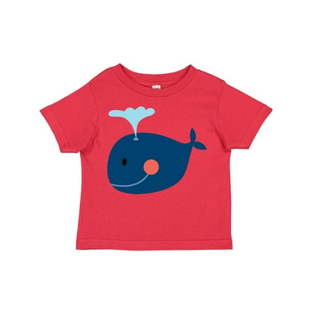 

Inktastic Whale Cute Blue Gift Toddler Boy or Toddler Girl T-Shirt