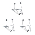 thumbnail image 1 of tamizeot Neck Hanging Earphone Wireless Bluetooth-compatible Fast Charging Button Control Replacement Sport Headset Birthday Gift White Type 1 3Set, 1 of 6
