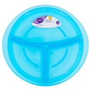 (4 pack) (4 Pack) Parent's Choice Kids Section Plate, BPA Free