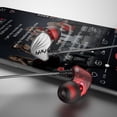 thumbnail image 4 of T2000 Music Headphones Type-C Wired In-ear Earbuds with Microphone & Memory Wire Earhooks for Running Music Game, 4 of 9