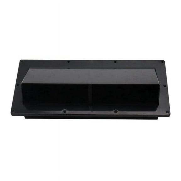 RV Caravan Exhaust Fan Low Noise Trailer Side Air Vent RV Range Hood Vent Cover Motorhome Campers Accessories Black