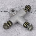 thumbnail image 4 of Conector de instalación de tubería de manguera de freno hidráulico Aramox Adaptador en T de 3 vías Acopladores de conexión rápida hidráulicos para ATV Kart ANGGREK Otros, 4 of 8