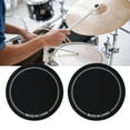 thumbnail image 1 of Percussion Patch Pad§drumhead Protector§drum Head Patch§drum Skin Patch§percussion Patch Part§drumhead Patch Protector 2PCS Drum Head Patch PET Wear  Drumhead Patch Protector, 1 of 8