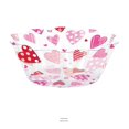 thumbnail image 3 of 12/Case Bulk Valentine Hearts 8" Fluted Bowl, 3 of 4