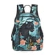thumbnail image 1 of Easygdp Black Panther Floral Illustration para Easygdp Yak - Mochila Casual Ligera y Resistente para Viaje y Senderismo para Hombres y Mujeres, 1 of 7