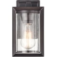 thumbnail image 7 of 4541-PBZ-Millennium Lighting-Wheatland - 1 Light Outdoor Wall Lantern-10.13 Inches Tall and 5.13 Inches Wide   Powder Coat Bronze Finish with Clear, 7 of 7