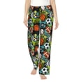 thumbnail image 2 of Kdxio Women's Comfy Stretch BallsPrint Drawstring Pajama Pants-Small, 2 of 9