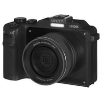 Minolta Minolta MND65 Selfie Shot Digital Camera, Black with Black Faceplate